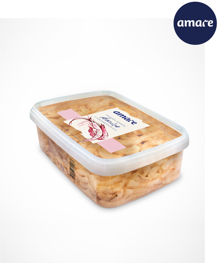 GAMBAS DE ADRIÁTICO MARINADAS EN EL ACEITE DE GIRASOL 1000g