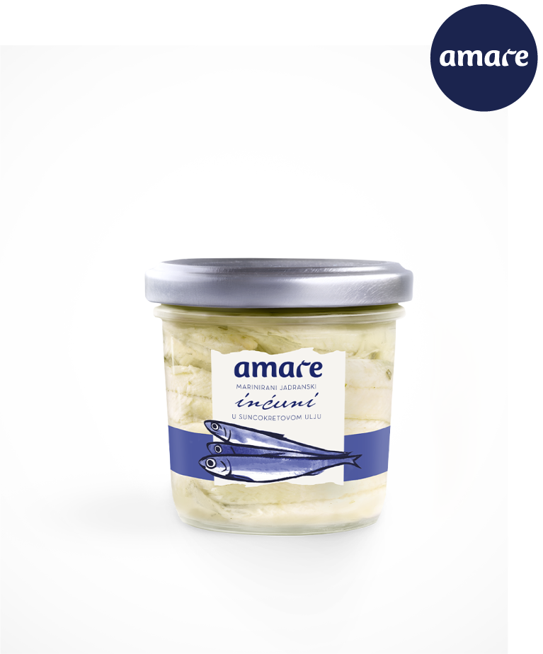 ANCHOAS DE ADRIÁTICO MARINADAS EN EL ACEITE DE GIRASOL 120g