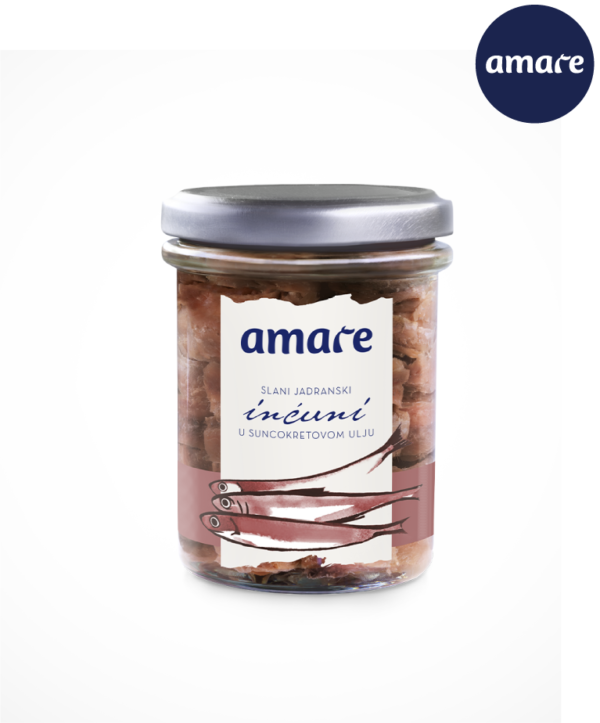 ANCHOAS DE ADRIÁTICO CON EN EL ACEITE DE GIRASOL 210g