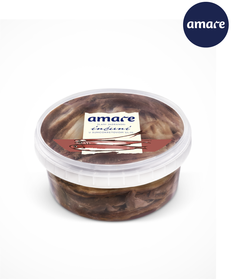 ANCHOAS DE ADRIÁTICO CON EN EL ACEITE DE GIRASOL 500g