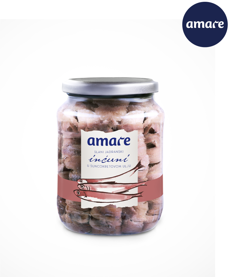 ANCHOAS DE ADRIÁTICO CON EN EL ACEITE DE GIRASOL 720g
